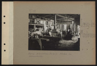 Issy-les-Moulineaux. Usine d'aviation Voisin. Atelier de menuiserie