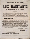 Toutes les lois Françaises sur la conscription et la Garde mobile… Sont abolis…