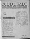 Alderdi (1963 : n° 190-201). Sous-Titre : Boletín del Partido nacionalista vasco