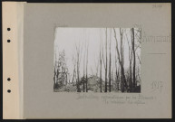 Avricourt. Destructions systématiques par les Allemands : le château détruit