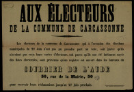 Commune de Carcassonne : Un registre est ouvert dans les bureaux du Courrier de l'Aude