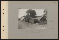Candor. Destructions systématiques par les Allemands : maisons détruites à la mélinite