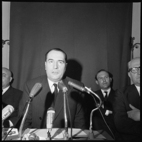 Conférence de presse de François Mitterrand