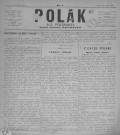 Polak (1918; n°1-66; 69-71; 75-80)  Autre titre : Le Polonais