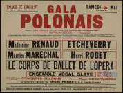 Gala polonais... Palais de Chaillot