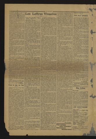 1925 - Le Libertaire