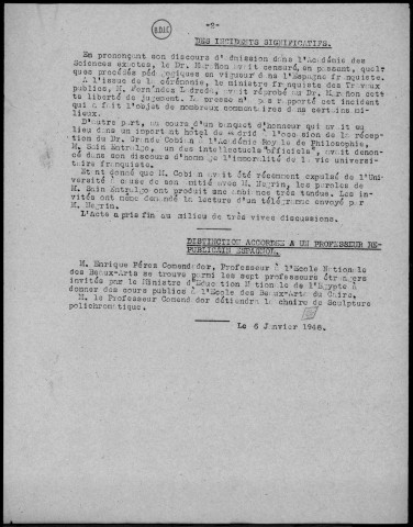 Notices informatives (1948 : n° 1-3). Sous-Titre : République espagnole. Services d'informations et de propagande