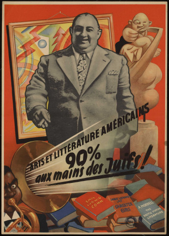 Arts et littérature américains : 90% aux mains des Juifs !