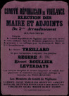 Election des maire et adjoints du 5eme arrondissement