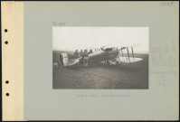 Camp de la Noblette (entre Cuperly et La Cheppe). Camp d'aviation. Avion Spad de combat