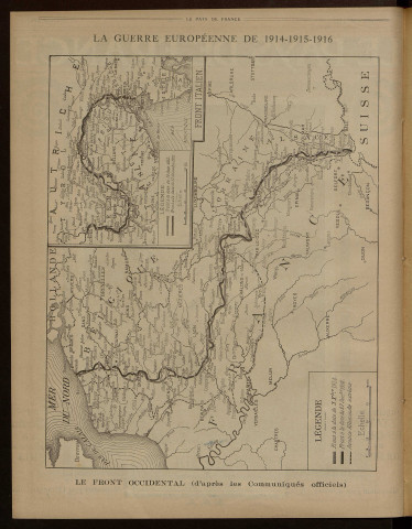 Le Pays de France - Année 1917 - Numéros 116-128