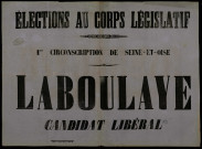 Laboulaye, candidat libéral