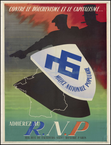 Contre le bolchevisme et le capitalisme... Adhérez au RNP