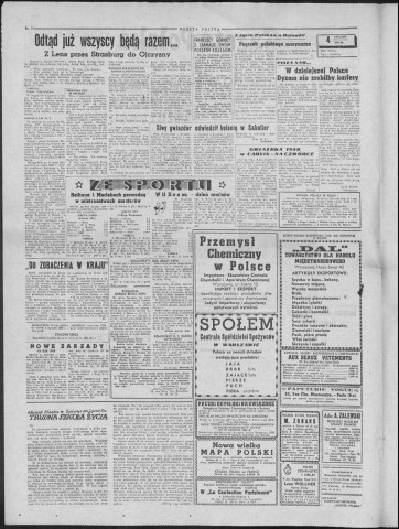 Gazeta Polska (Niepodleglosc) (1949 : n° 1-41)  Sous-Titre : Pismo Organizacji Pomocy Ojczyznie. Organ Wychodzstwa Polskiego we Francji.  Autre titre : L'indépendance, Journal polonais, fondé sous l'occupation ennemie en septembre 1941