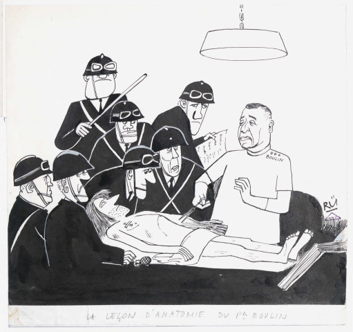 La leçon d'anatomie du professeur Boulin