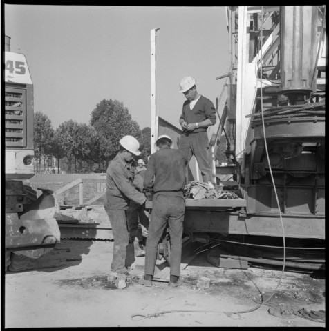 Travaux à la place de la Concorde