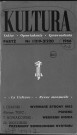 Kultura (1966, n°1 - n°12)  Sous-Titre : Szkice - Opowiadania - Sprawozdania  Autre titre : "La Culture". Revue mensuelle
