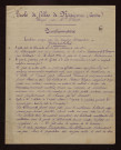 Raismes (59) : réponses au questionnaire sur le territoire occupé par les armées allemandes