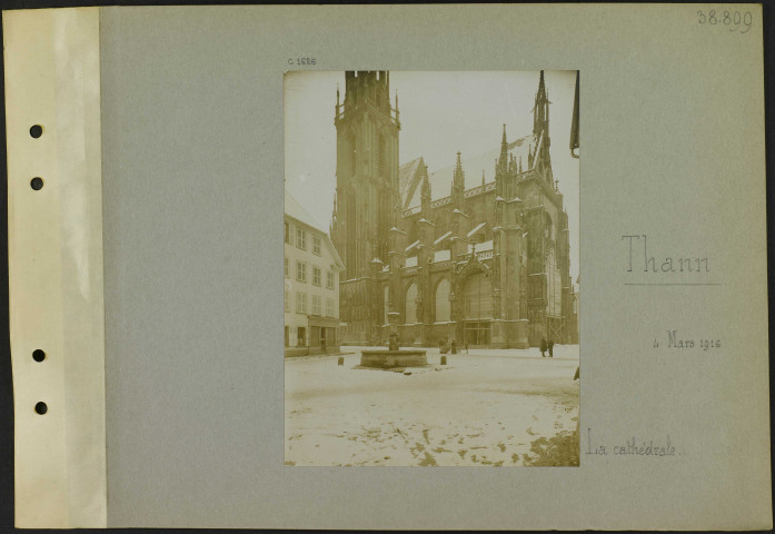 Thann. La cathédrale