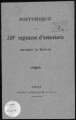 Historique du 339ème régiment d'infanterie