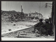 Marseille, août 1944. Quartier du Vieux Fort. L'armée régulière française est arrivée