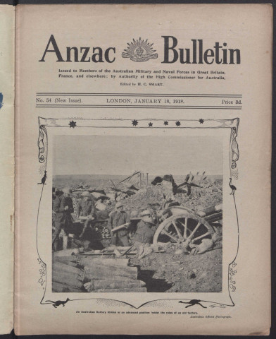 1918 - Anzac Bulletin