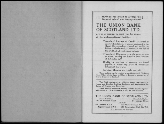 League of Nations Union. West of Scotland. Year book 1935