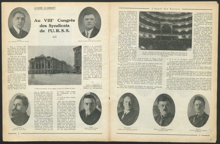 1929 - L'appel des Soviets