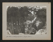 Pièce de 155 long en position à Suippes (Marne)