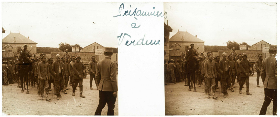 Prisonniers à Verdun