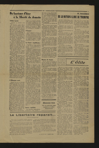 1944 - Le Libertaire