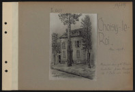 Choisy-le-Roi. Maison du général Blein habitée par Rouget de l'Isle en 1830