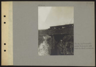 S.l. Abri du treuil automobile système Sacconey avec câble partant du chariot d'orientation