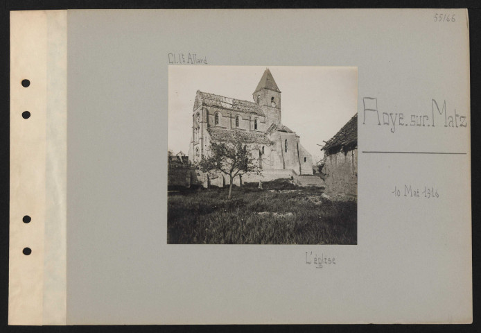 Roye-sur-Matz. L'église