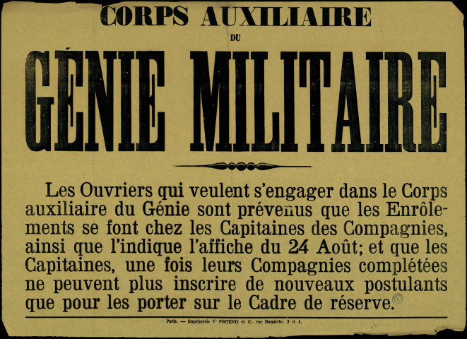 Les ouvriers qui veulent s'engager… Les enrôlements se font…