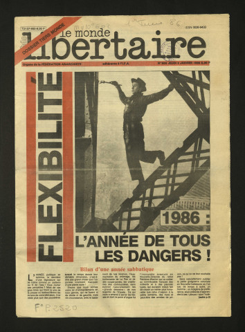 1986 - Le Monde libertaire
