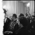 Réception à l'Ambassade de l'URSS à l'occasion du séjour de Youri Gagarine à Paris