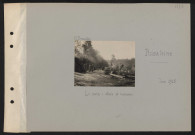 Puisaleine. Le ravin : abris et cuisines