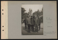 Reillon (près de). Soldats russes évadés d'Allemagne ayant traversé les lignes près de Reillon