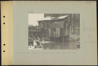 Verrières (près). Moulin de Haut. Scierie militaire. Le moulin qui fournit la force motrice à la scierie