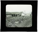 Instruments agricoles de la sucrerie Lebaudy détruits par les Allemands