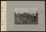 Margny-aux-Cerises. Mortier de 280 sans camouflage