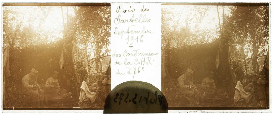 Les cordonniers de la C.H.R. du 276e