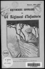 Historique du 64ème régiment d'infanterie