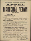Appel du maréchal Pétain