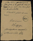Lettres de M. Scazziga, soldat au 31e d'Infanterie.
