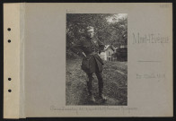 Mont-l'Évêque. Camp d'aviation : GC 13, escadrille 65 ; lieutenant Nungesser