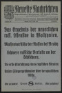 Neueste Nachrichten : Alpenländisches Morgenblatt mit Handels-Zeitung. Nummer 199. Samstag, den 29. Juli 1916. Das Ergebnis der neuerlichen russ. Offensive in Wolhynien