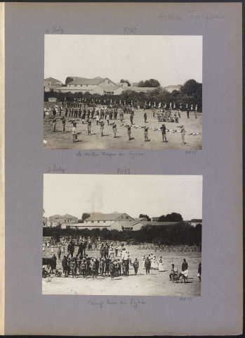 S.l. (Armée turque). Camp turc en Syrie