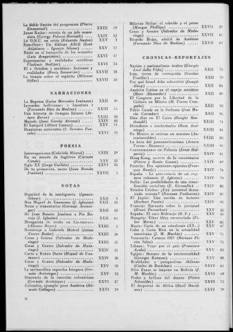 Cuadernos del Congreso por la libertad de la cultura (1957 : n° 22-27)